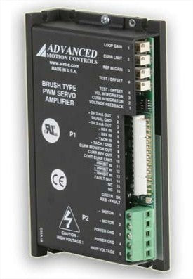 PWM servo amplificador analógico Advanved Motions 25A8