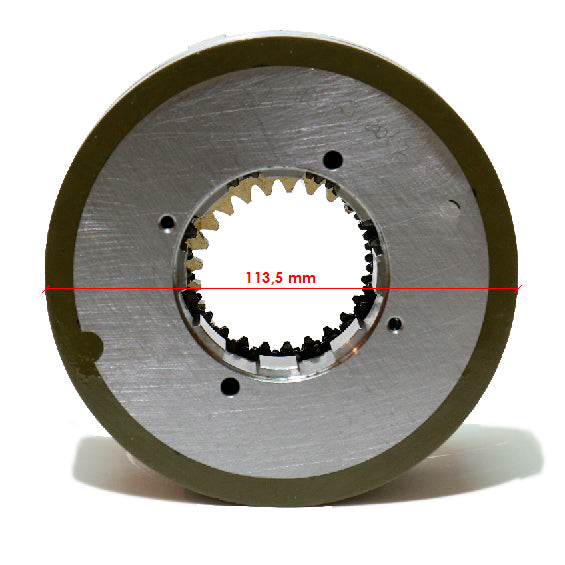 Embrague CABEZAL electromagnético laminados