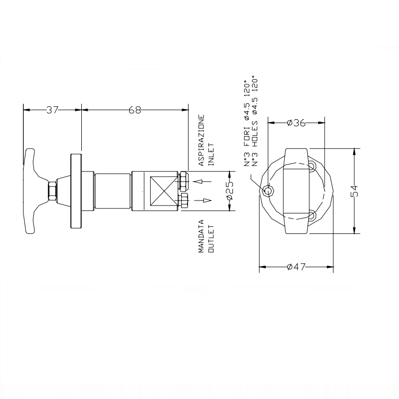 Bomba de engrase manual