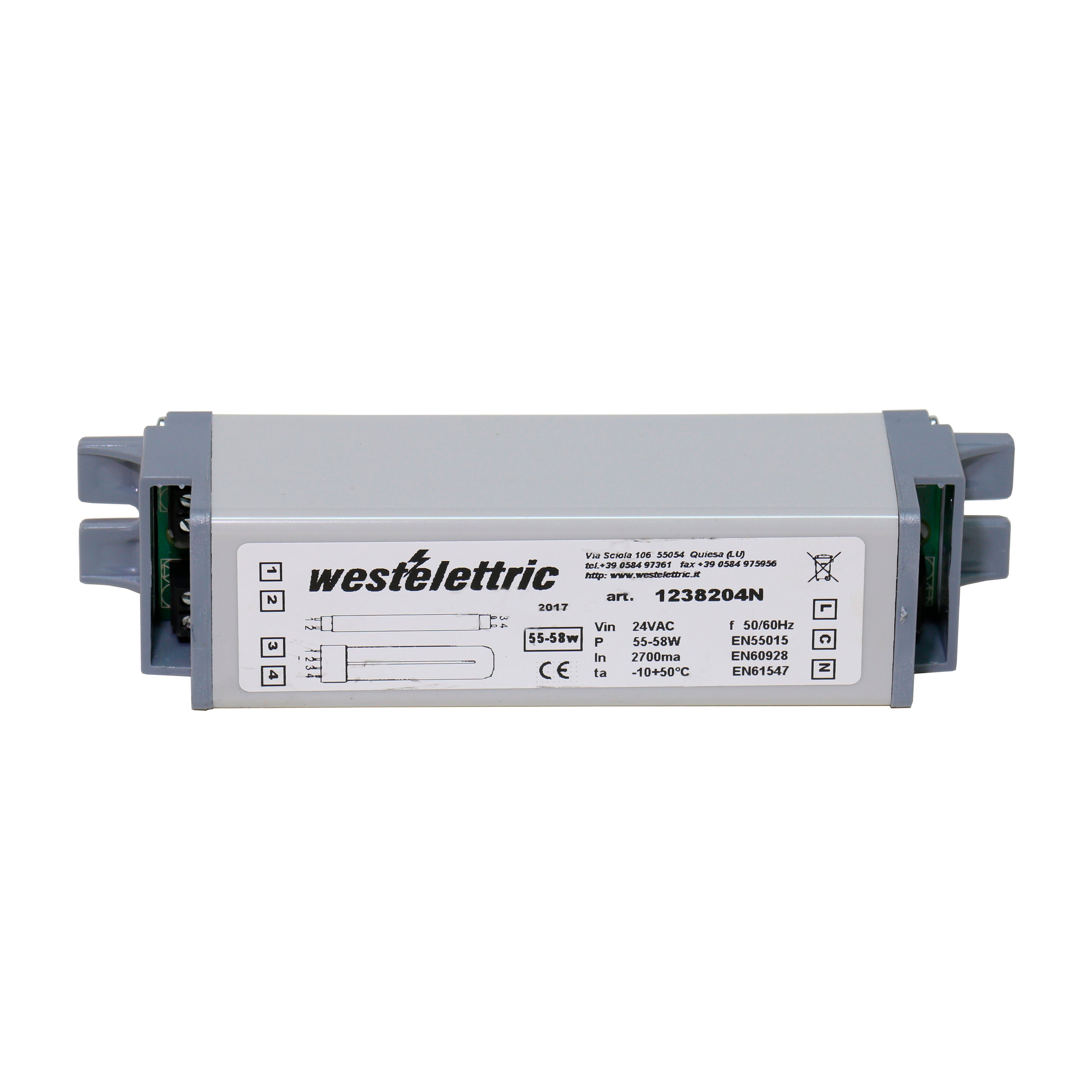 Reactancia Westelettric  55/58W